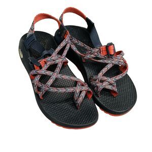 Chaco ZX2 Z/Volv Classic Sport Sandals Women’s US 10 Coral Pink Blue Multicolor
